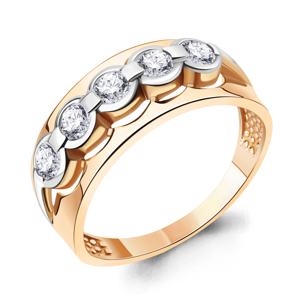 

Кольцо из серебра с фианитом Aquamarine Aquamarine 67784А_925_з р, 67784А_925_з