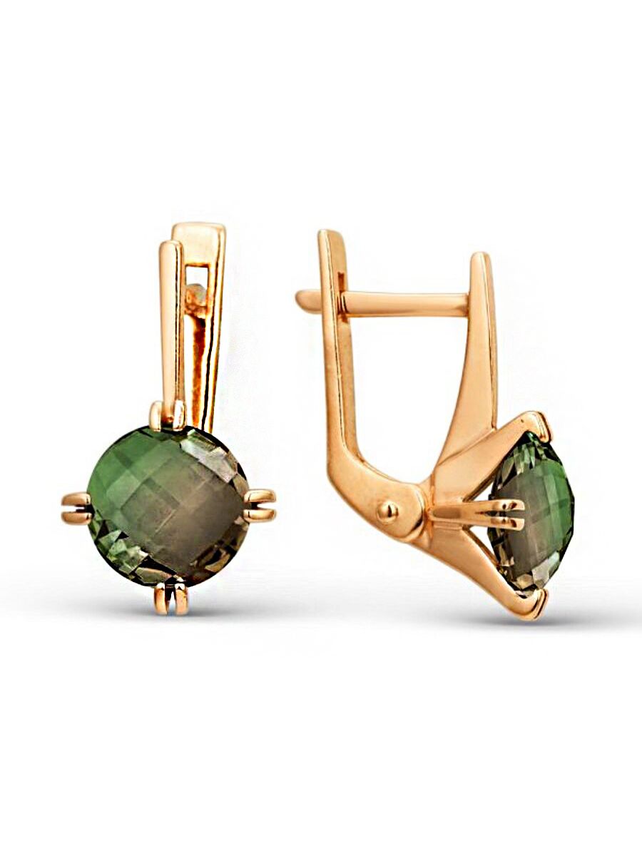 

Серьги из золота TEO MAORI 8000182-5260, ситалл, 8000182-5260