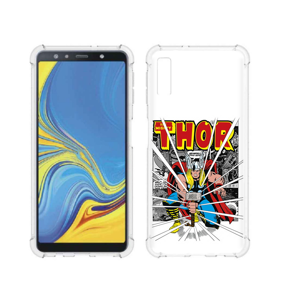 

Чехол MyPads Tocco для Samsung Galaxy A7 (2018) тор рисунок (PT95255.558.647), Прозрачный, Tocco