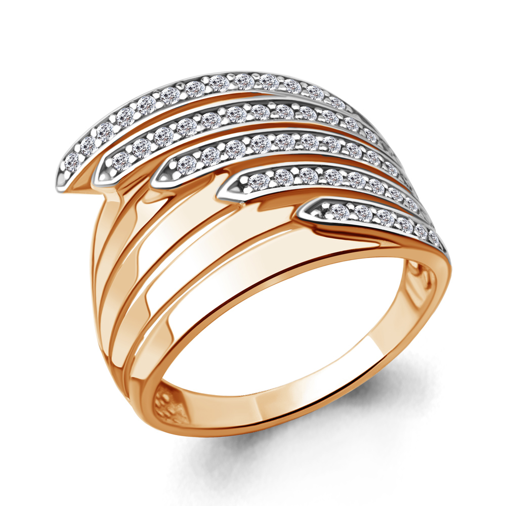 

Кольцо из серебра с фианитом Aquamarine Aquamarine 67783А_925_з р. 20, 67783А_925_з