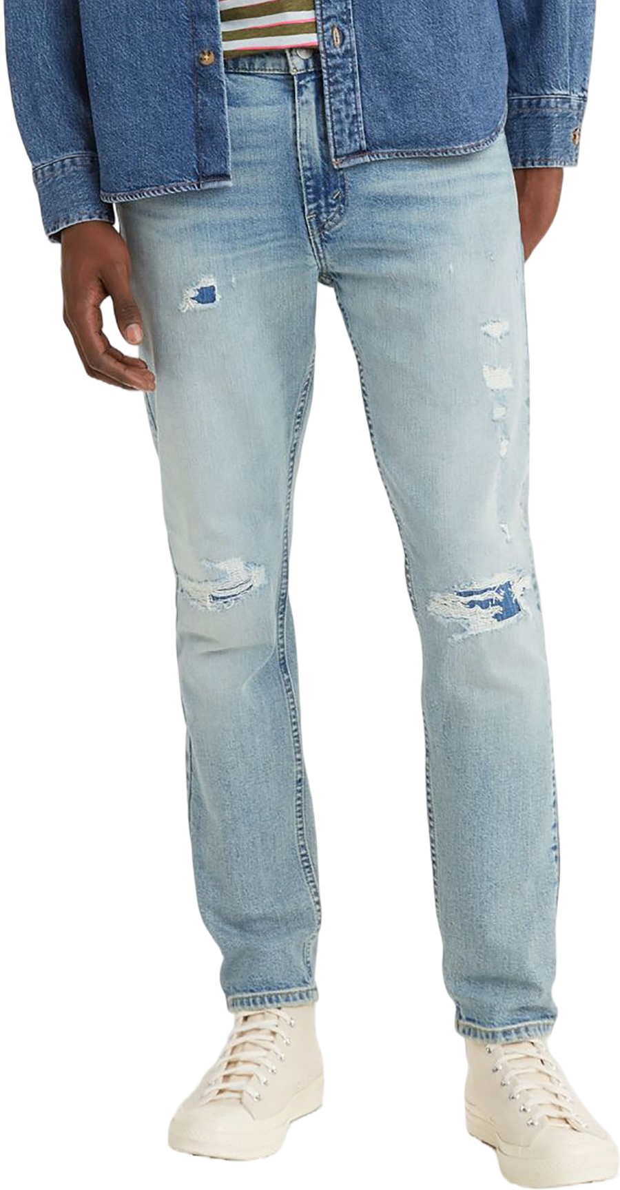 

Джинсы мужские Levi's 28833-1107 голубые 32/34, Голубой, 28833-1107