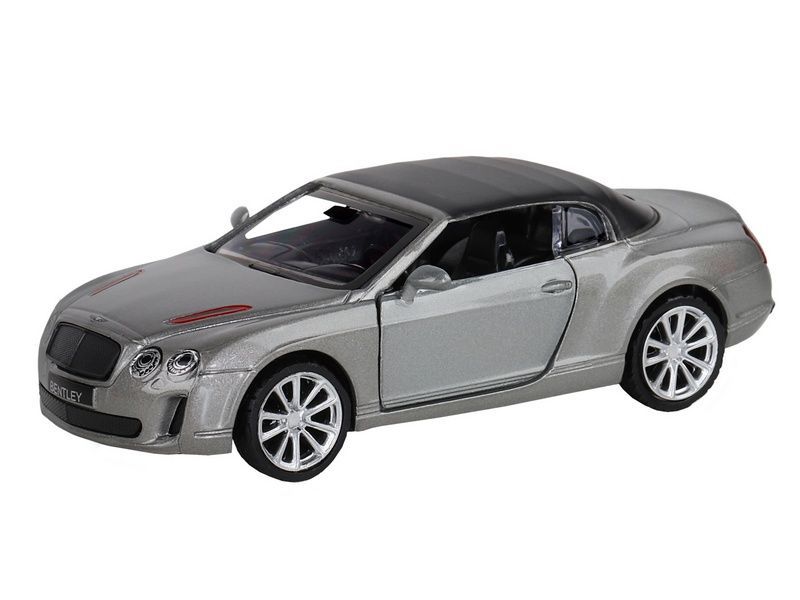 

Машина Автопанорама Bentley Supersport ISR серый 1/43 инерция JB1251251