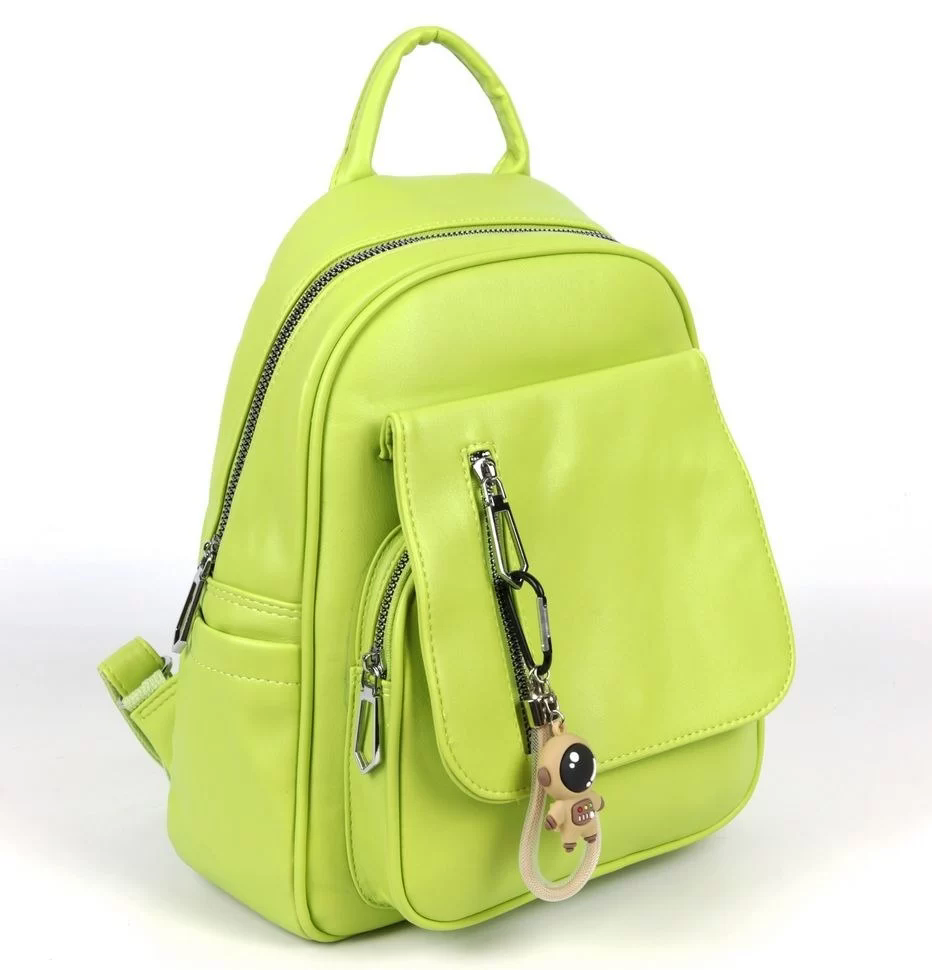 Женский рюкзак из эко кожи Z166-2 Светло-Зеленый