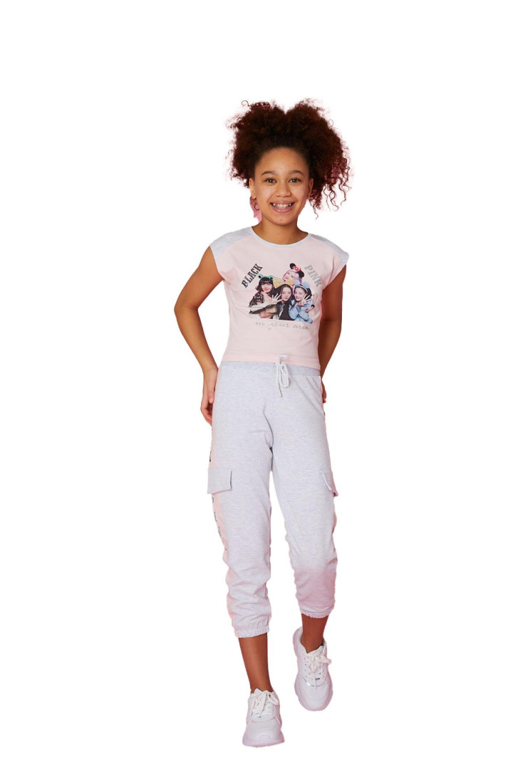 

Футболка Little Star Girls р. 116-122 Пудровый, L11621Y1942X (доставка из-за рубежа), Розовый, L11621Y1942X