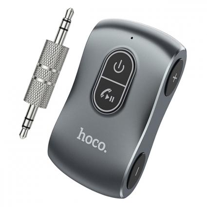 AUX Bluetooth Трансмиттер / HOCO E73 / Темно-Серый