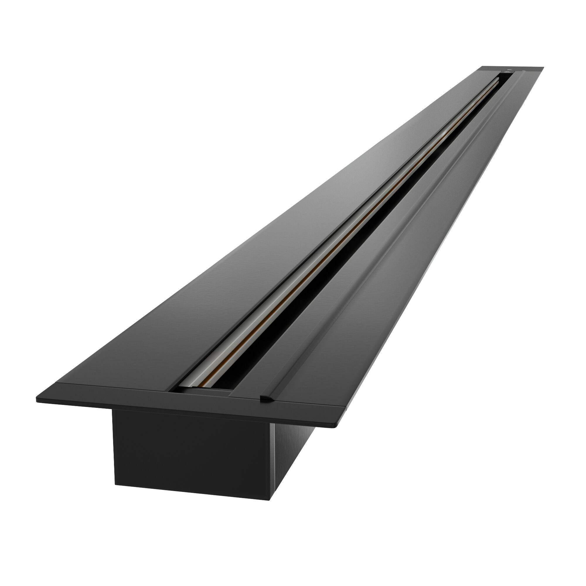 Встраиваемый однофаз. шинопровод Elektrostandard 85082/00 Track Rail BK Recessed черный 1м