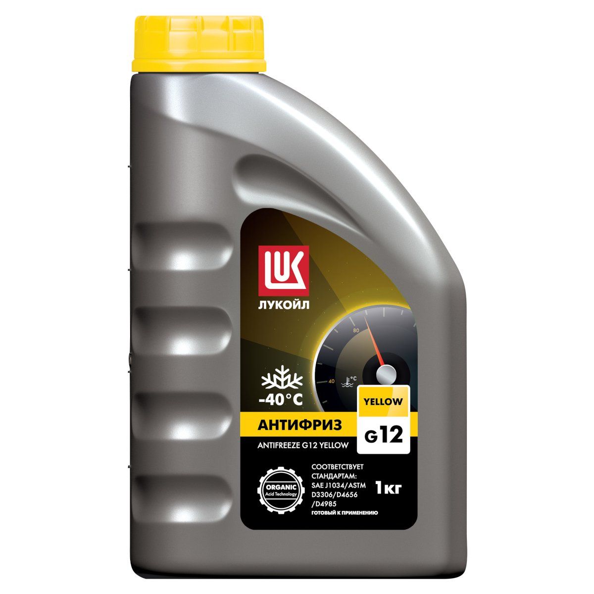 Антифриз Lukoil Желтый -40С G12 1Л LUKOIL 227373