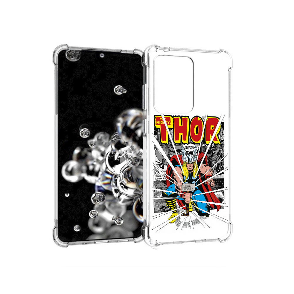 

Чехол MyPads Tocco для Samsung Galaxy S20 Ultra тор рисунок (PT144384.494.647), Прозрачный, Tocco