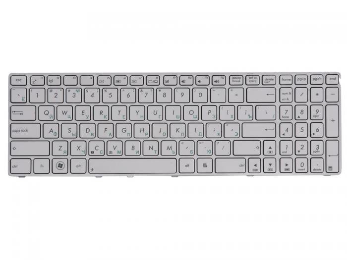 

Клавиатура Rocknparts для ноутбука Asus, White, 04GNWF7KRU00-3