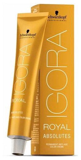 фото Краска для волос schwarzkopf igora royal absolute 9-470 60 мл