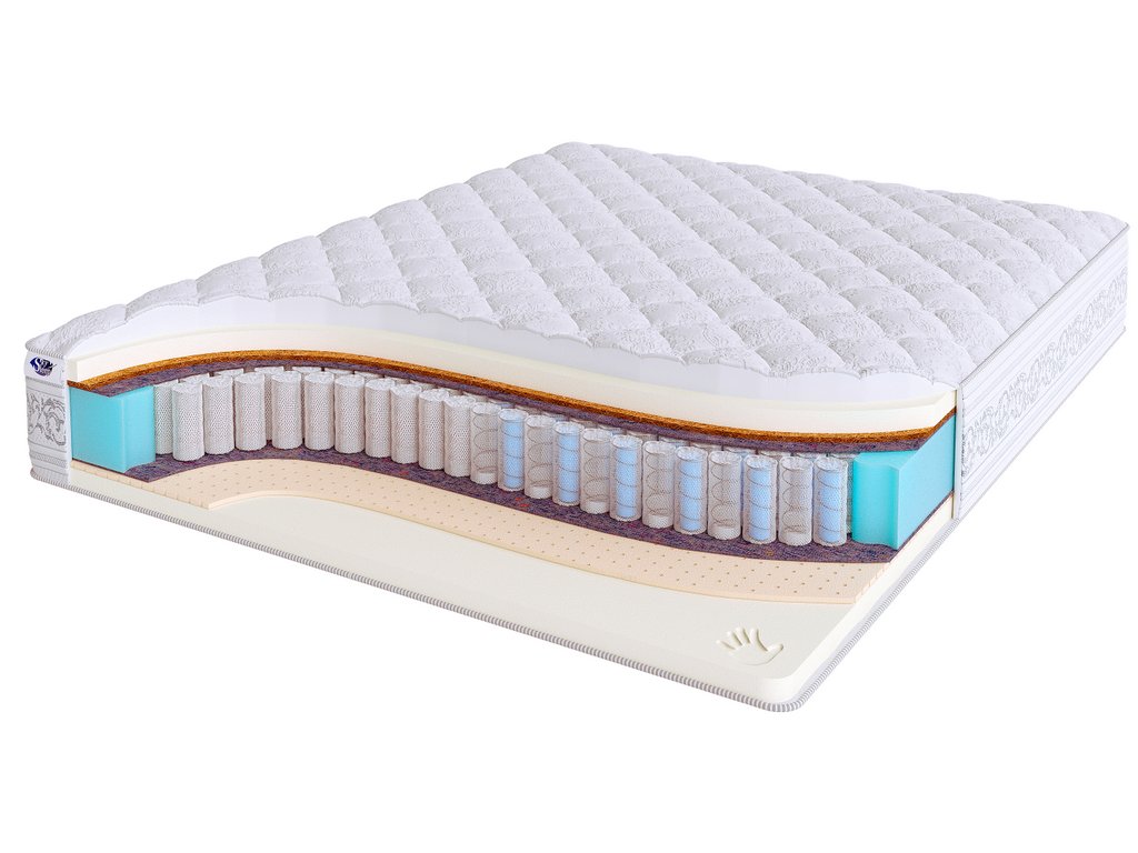 

Матрас Real Zone Duo Memory S500/DS 205x205, Белый, Real Zone Duo Memory S500/DS