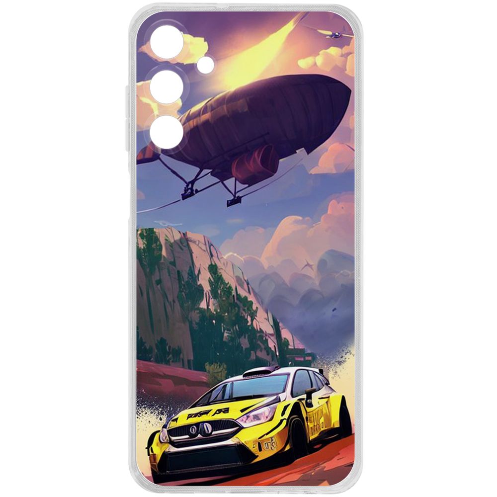 

Чехол-накладка Krutoff Clear Case Гонка для Samsung Galaxy A15 4G (A155), Прозрачный
