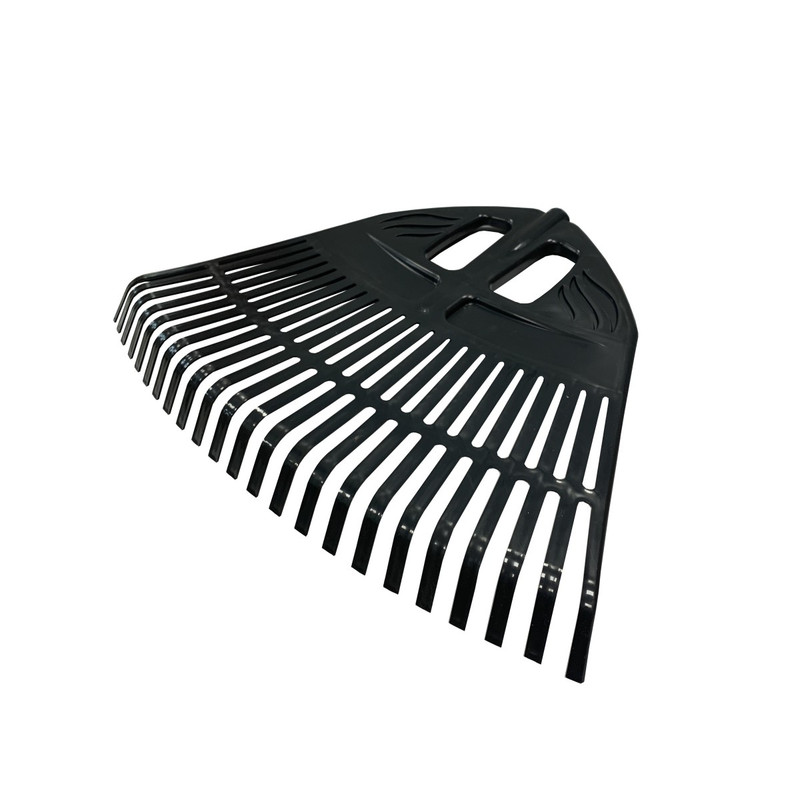 фото Грабли веерные пластмассовые 23 зуба "гардения" черн. 500мм инструм-агро