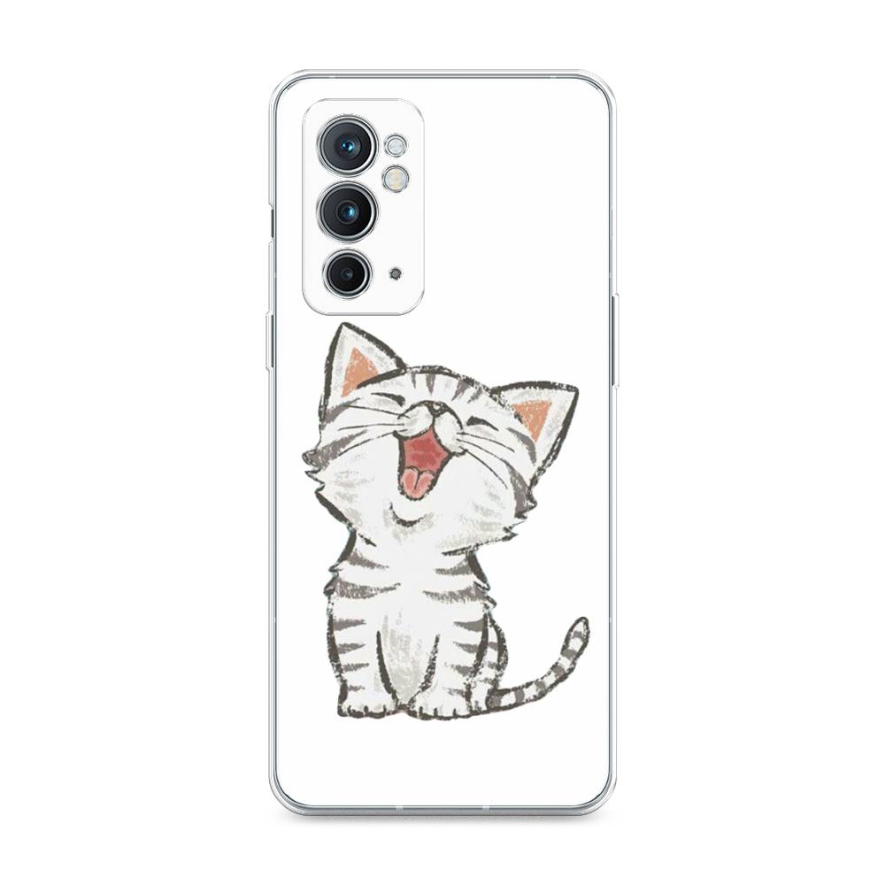 

Чехол Awog на OnePlus 9RT / ВанПлас 9RT "Котенок рисованный", Серый;белый, 152050-1