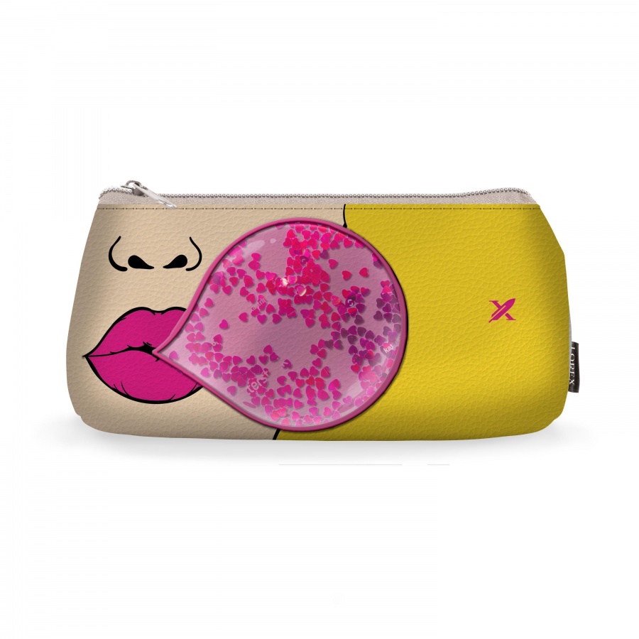 

Пенал-косметичка Lorex Plane Style BUBBLE GUM, молния
