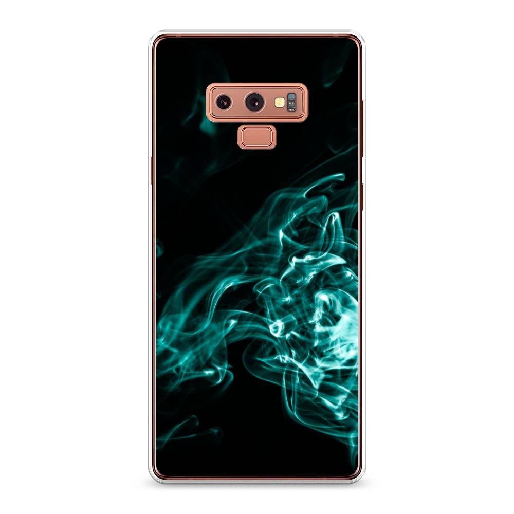 

Чехол на Samsung Galaxy Note 9 "Дым", Голубой;черный, 26350-3