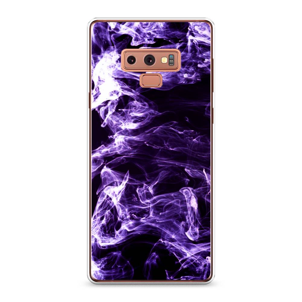 

Чехол на Samsung Galaxy Note 9 "Фиолетовый дым", Фиолетовый;белый;черный, 26350-3