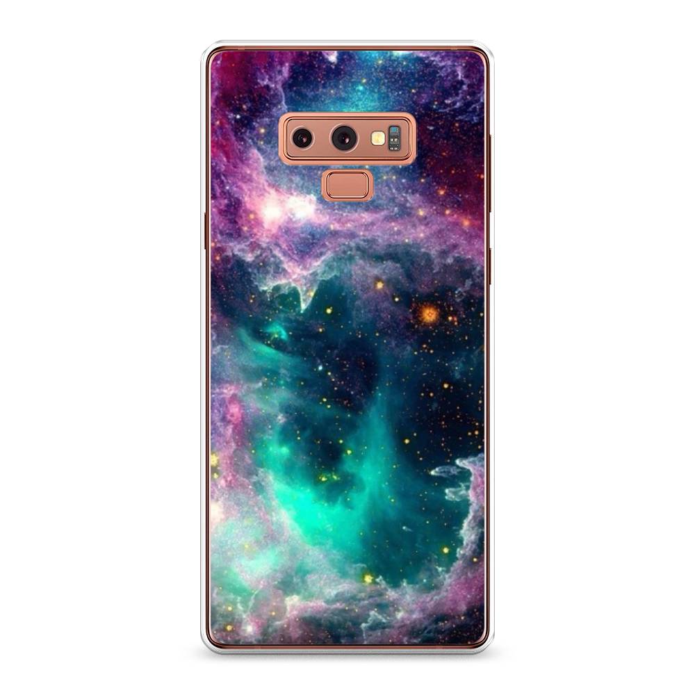

Чехол на Samsung Galaxy Note 9 "Звездные облака", Розовый;бежевый, 26350-2