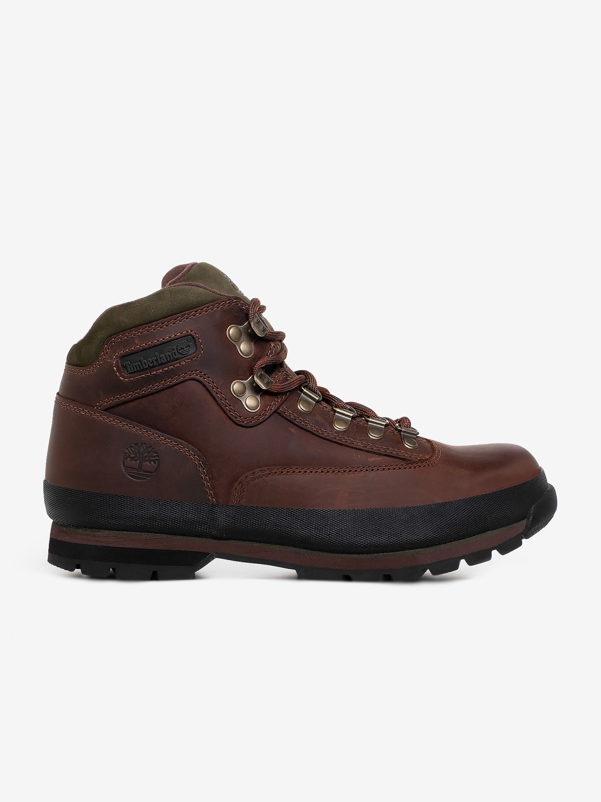 фото Ботинки мужские timberland timberlandeuro hiker leather коричневые 7.5 us