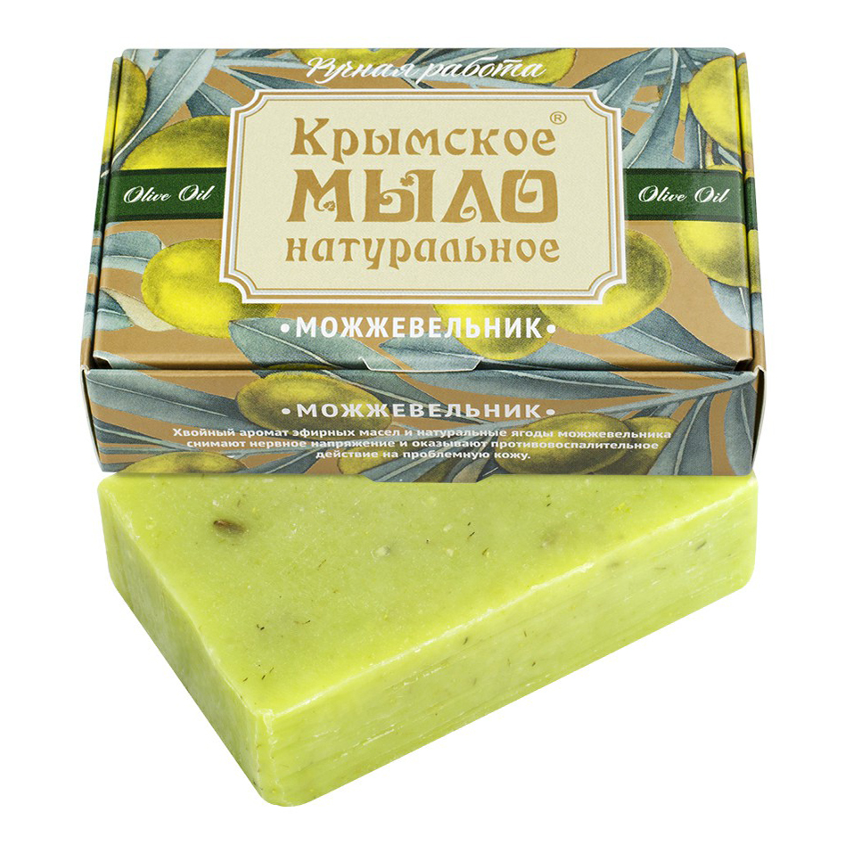

Натуральное мыло Дом природы антибактериальное можжевельник 100 г