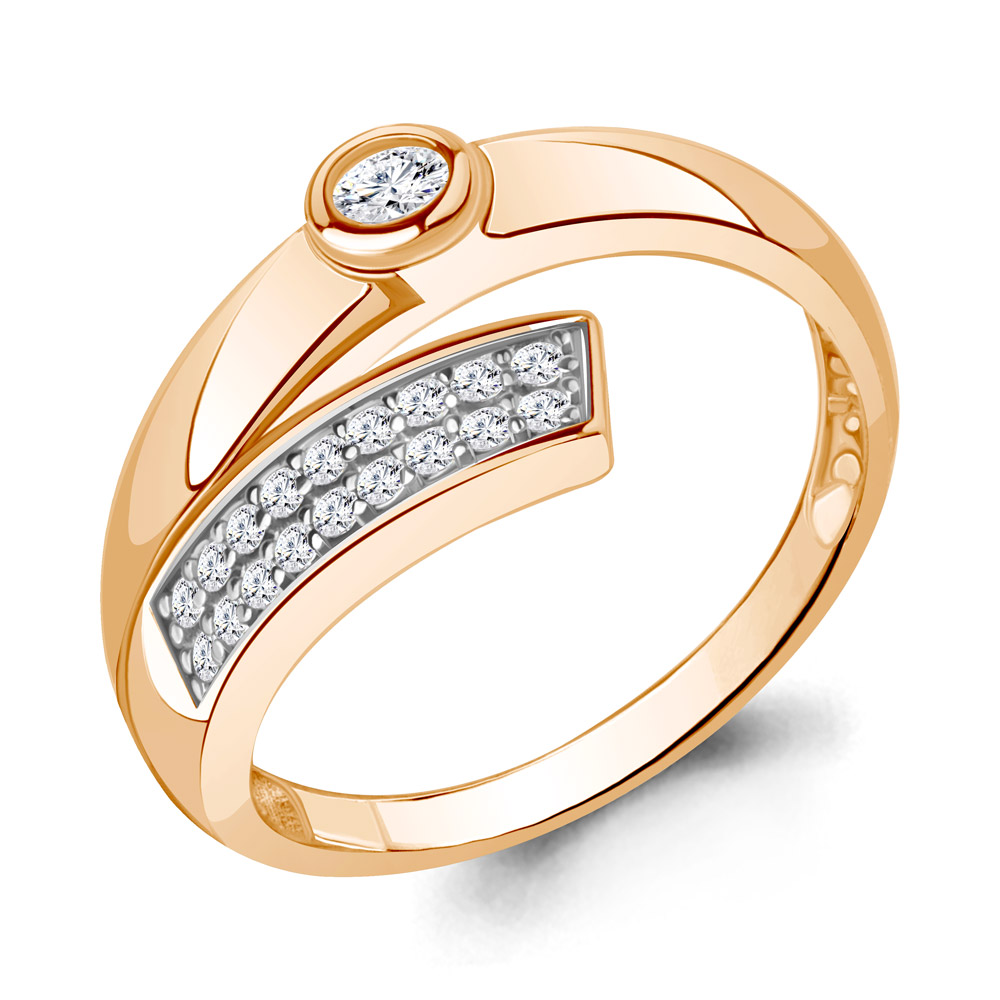 

Кольцо из серебра с фианитом Aquamarine Aquamarine 67781А_925_з р. 20,5, 67781А_925_з