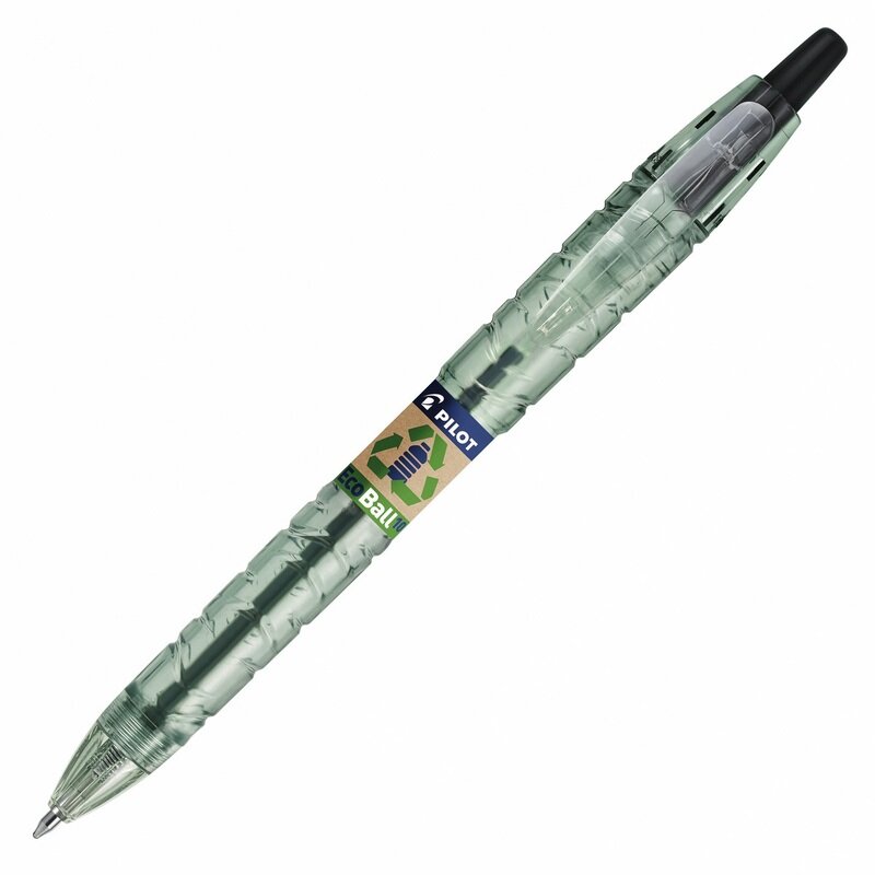 

Ручка шариковая автоматическая Pilot BP-B2PEB-M B черная толщина линии 0.27 мм, 1558371