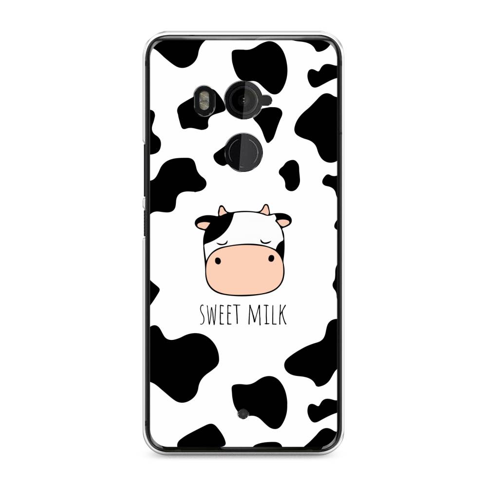 

Чехол на HTC U11 Plus "Sweet milk", Розовый;белый;черный, 102150-1