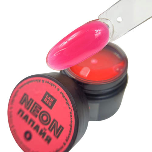 Гель Neon Lakres Папайя, 15 г LR1591 loren cosmetic джем гель для душа яблоко с корицей jam gel