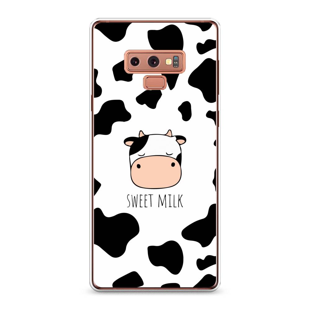 

Чехол на Samsung Galaxy Note 9 "Sweet milk", Розовый;белый;черный, 26350-1