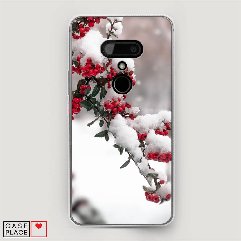 

Чехол на HTC U12 "Зима 8", 102050-2