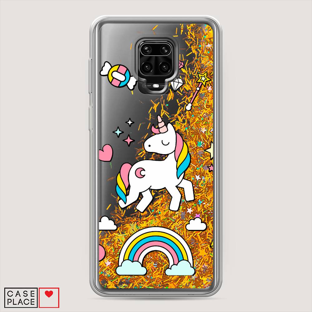 

Чехол Awog на Xiaomi Redmi Note 9S/Note 9 Pro "Принцесса единорог", Разноцветный, 37990-1