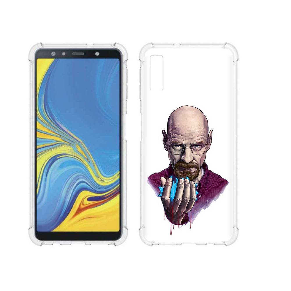 

Чехол MyPads Tocco для Samsung Galaxy A7 (2018) разработчик (PT95255.558.574), Прозрачный, Tocco