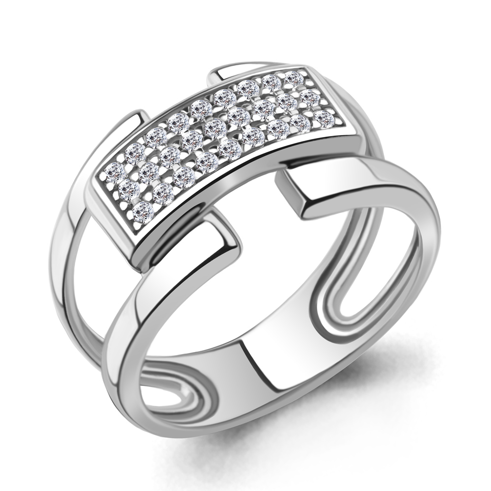 

Кольцо из серебра с фианитом Aquamarine Aquamarine 67774А_925_р р. 17,5, 67774А_925_р