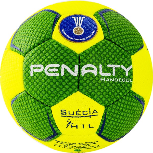 Мяч для гандбола PENALTY HANDEBOL SUECIA H1L ULTRA GRIP INFANTIL №1 желтый/зеленый
