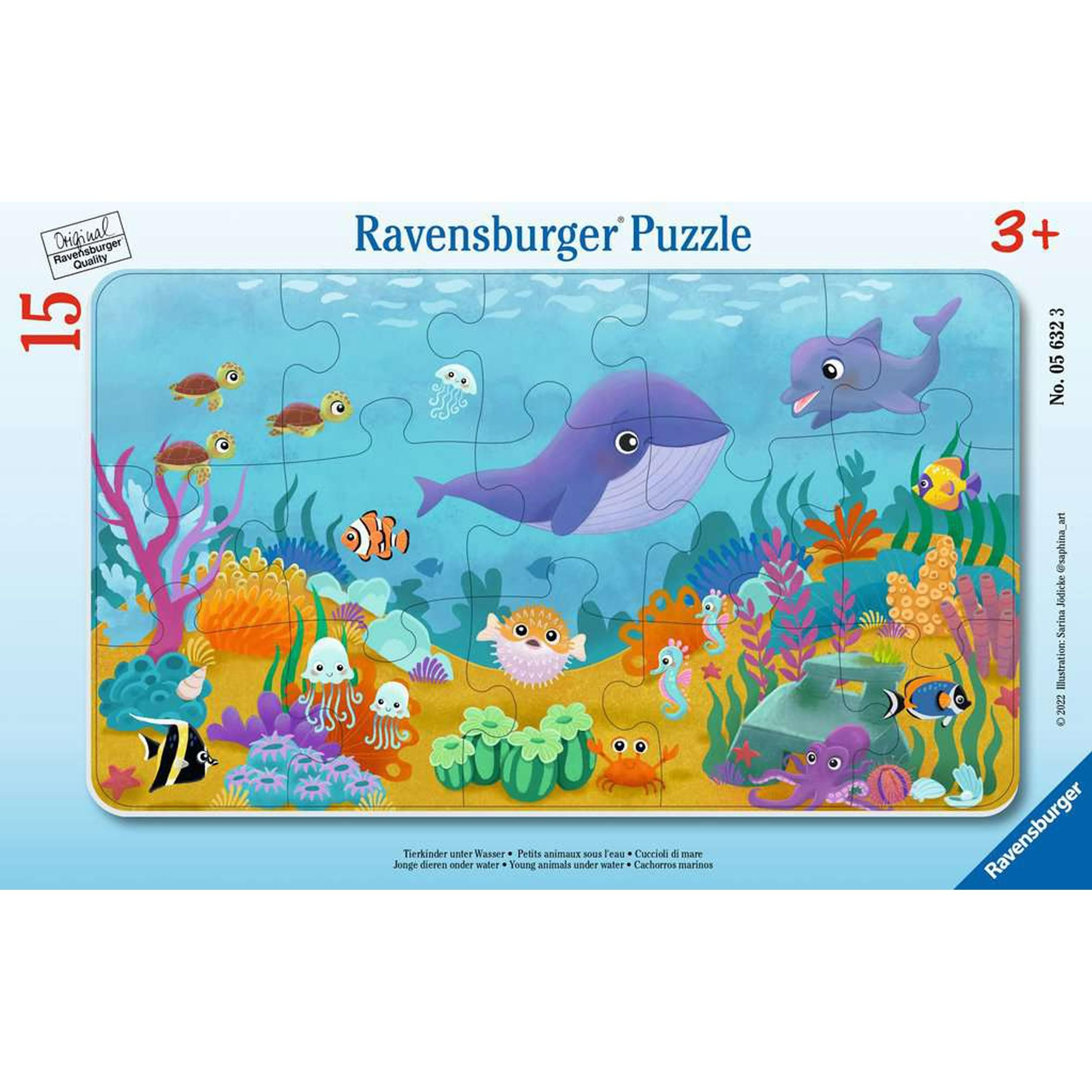 Пазл Ravensburger 15 элементов