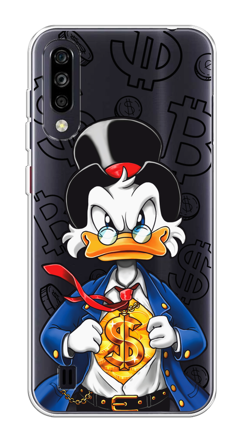 

Чехол на ZTE Blade A7 (2020) "Scrooge Goldman", Черный;белый;синий, 133750-1