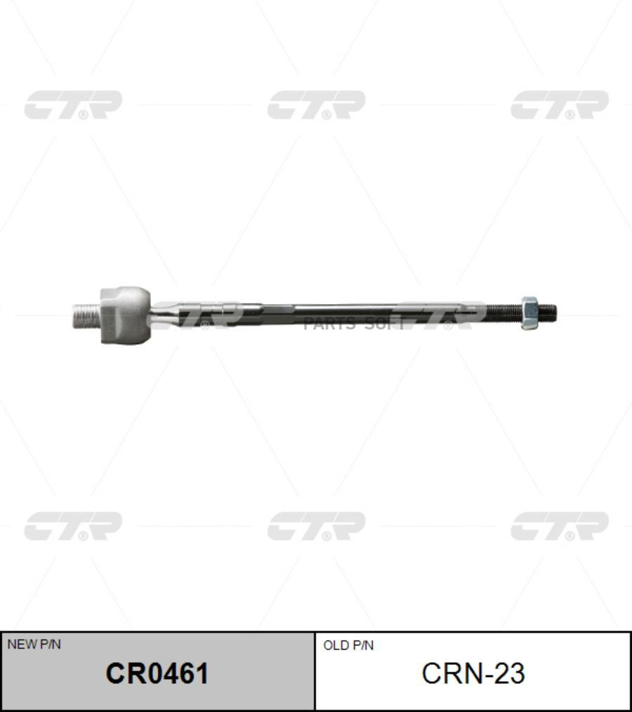 

Тяга рулевая L=R (без наконечника) CTR CRN-22