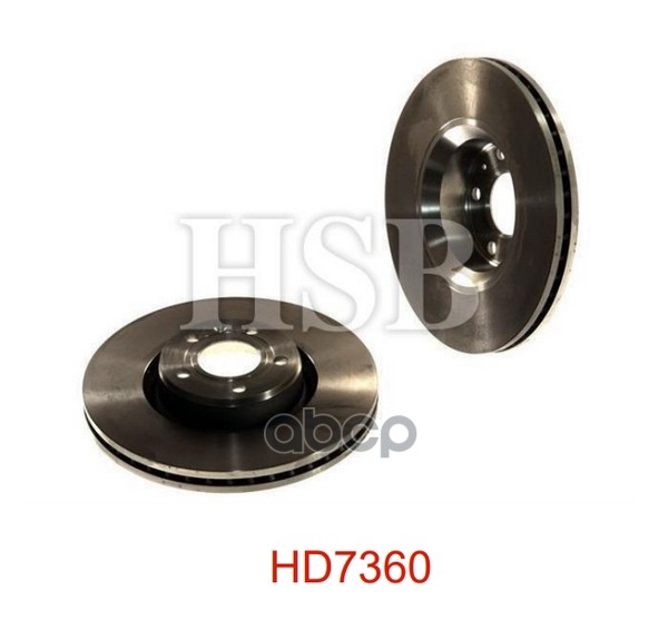 

HSB HD7360 Диск тормозной передний AUDI A6 2.4/3.2/3.0TDI 04> 1шт
