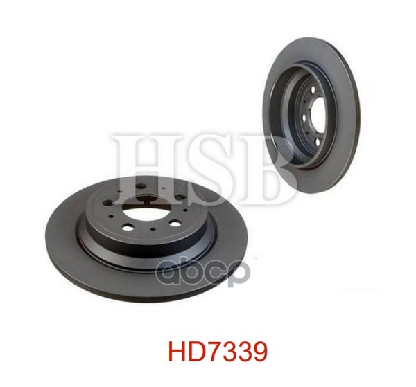 

HSB HD7339 Диск тормозной задний VOLVO C70-V70 2.0-3.0/2.4D/2.5TDI 98> 1шт
