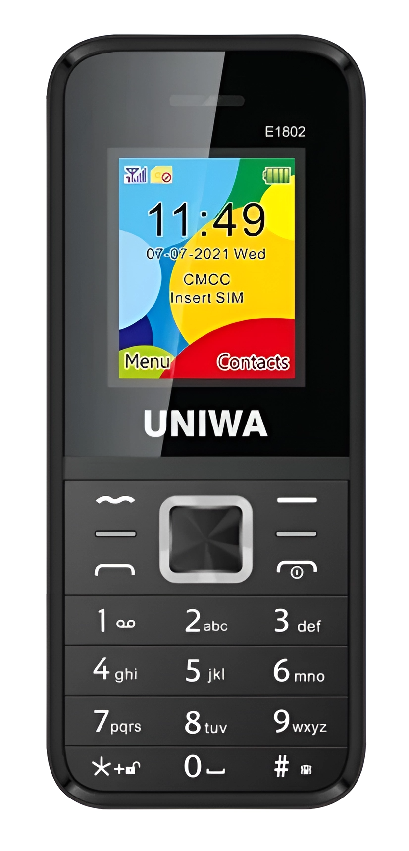 

Мобильный телефон UNIWA E1802 Black, E1802 Black