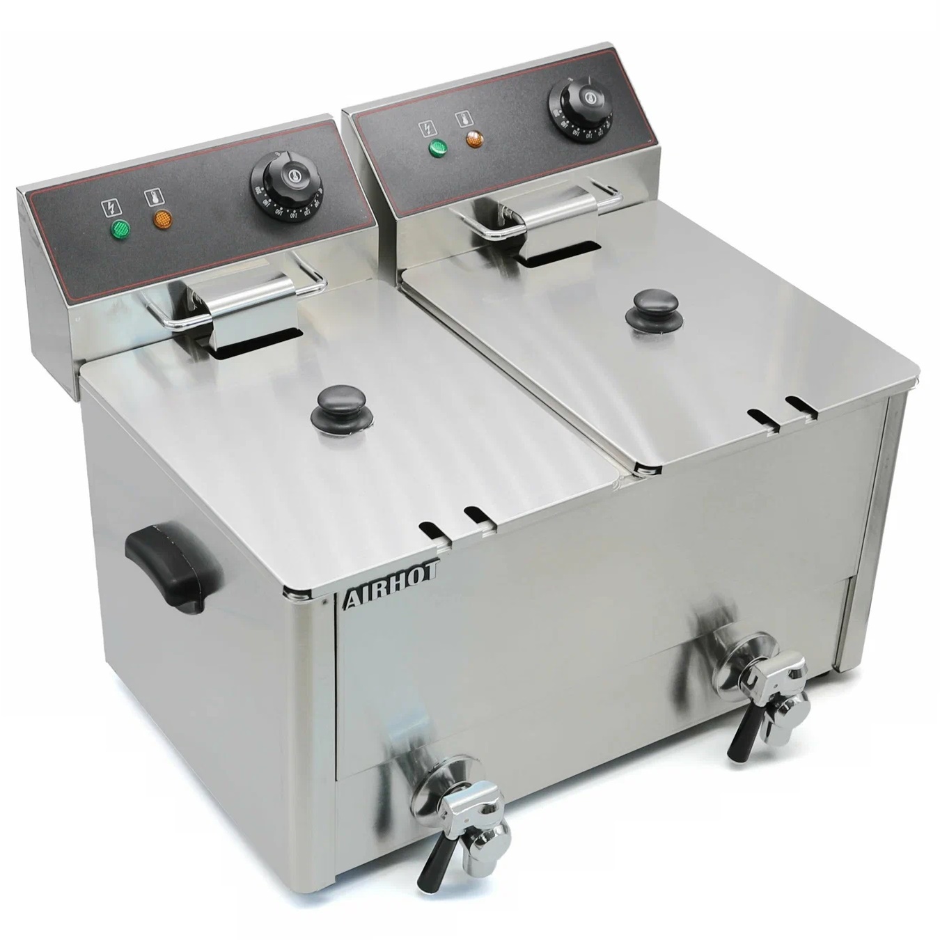 

Фритюрница AIRHOT EF10Т+10Т серебристый, EF10Т+10Т