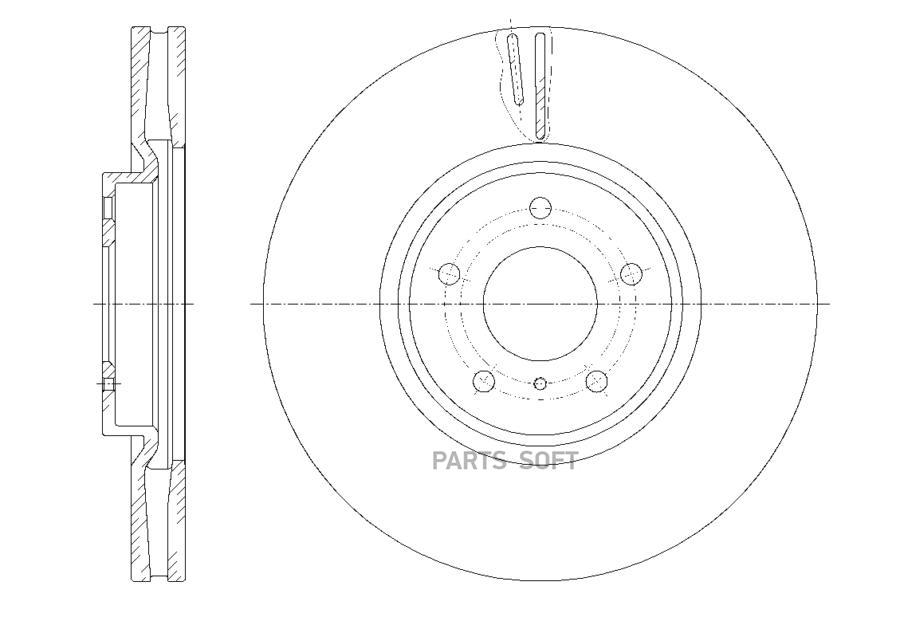 

Диск Тормозной Gbrake Gr20815