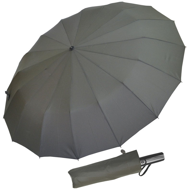 

Зонт мужской Mizu MZ58-16 серый, MZ58-16