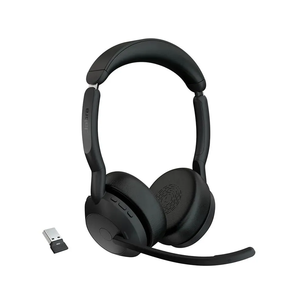 

Беспроводные наушники Jabra Evolve2 55 Link380c черный, Evolve2 55 Link380c