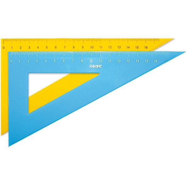 Треугольник 30°, 20см Рантис, пластик РТЦ-30