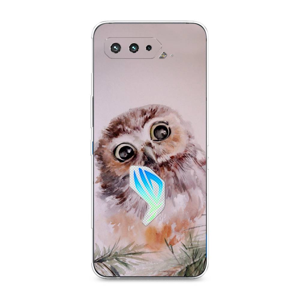 фото Чехол awog "сова для розовом" для asus rog phone 5