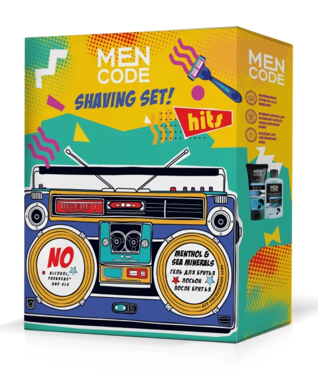 Купить Набор для бритья подарочный Men Code Shaving Set