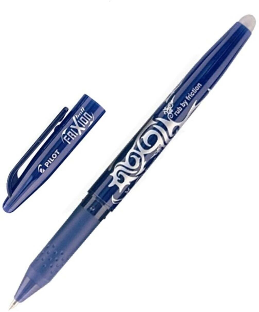 

Ручка гелевая PILOT BL-FRO7 Frixion Pro резин.манжет.синий,0,35мм,2шт/уп, 1368376