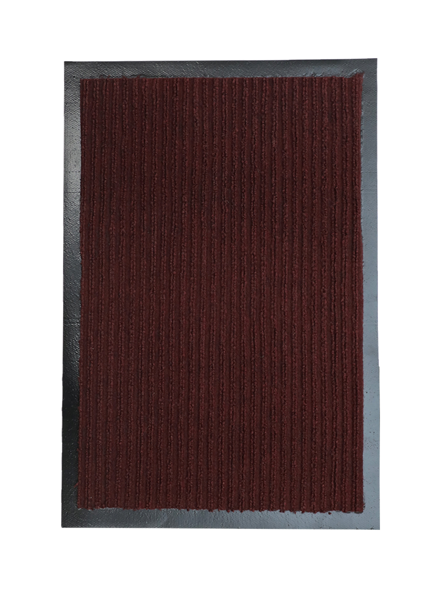 

Коврик придверный Kamalak tekstil VELVET 90х150 бордовый арт УКП-72-06, VELVET