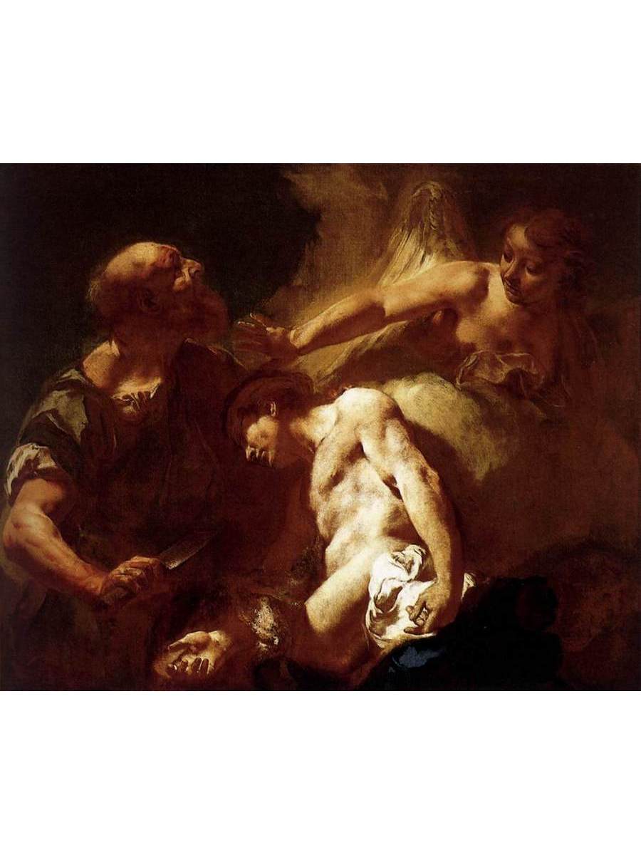 

Постер DRABS A2 Джованни Баттиста Пьяццетта The Sacrifice of Isaac